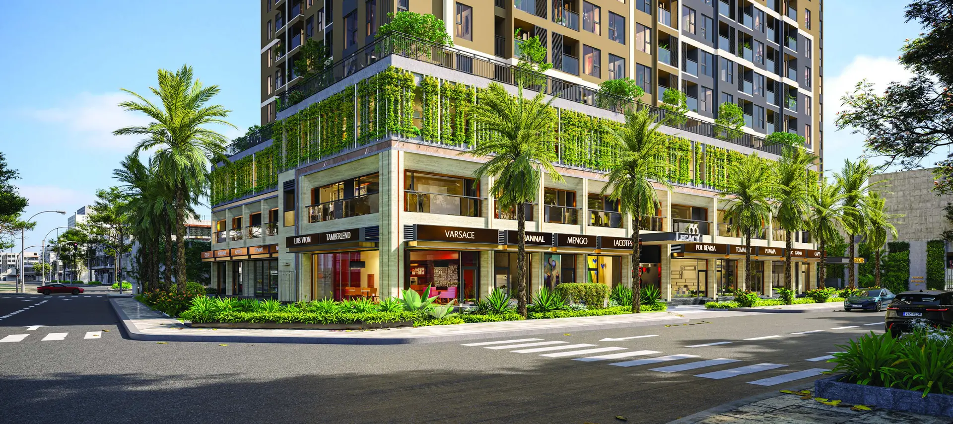 Không gian thương mại và cảnh quan Legacy 66
