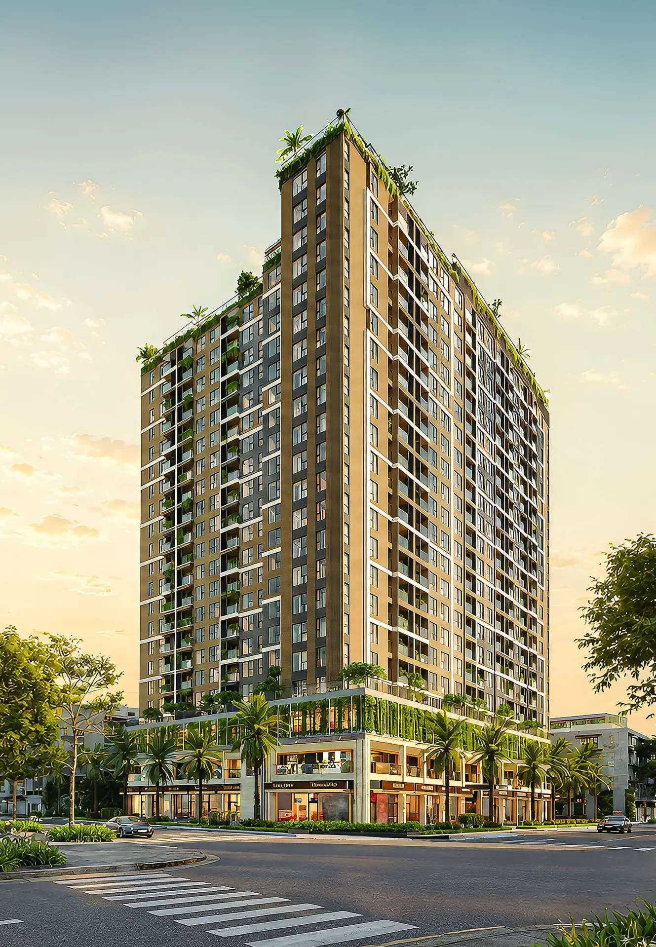 Phối cảnh tòa tháp Legacy 66 tại Tân Thành