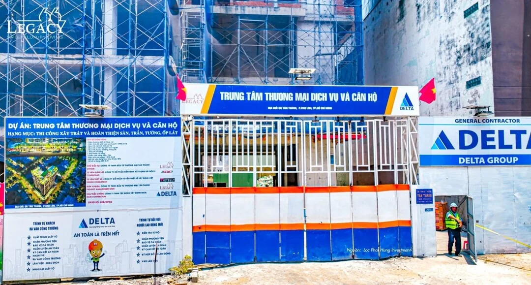 Tiến độ Legacy 66 tháng 8/2026